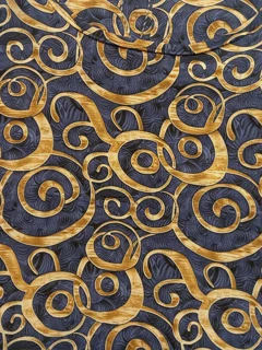 نخی کدری طرح دار